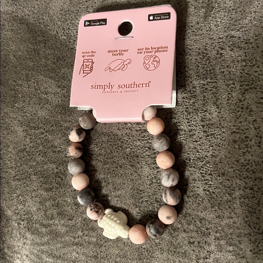 Simply Southern Tracker Sea Turtle Jewelry Bracelet